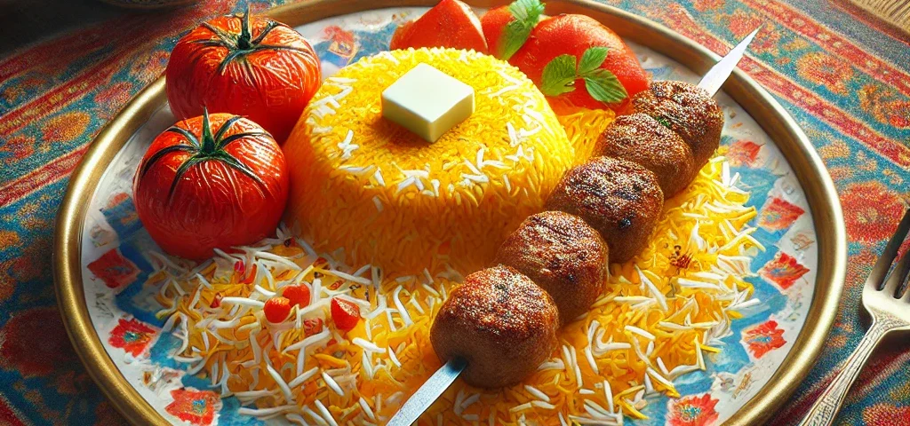 چلو کباب سنتی