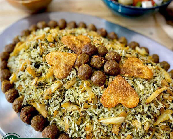 کلم پلو شیرازی